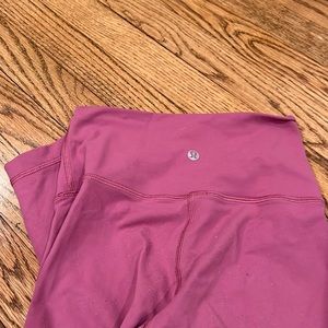 Mauve Pink Lululemon Align Leggings